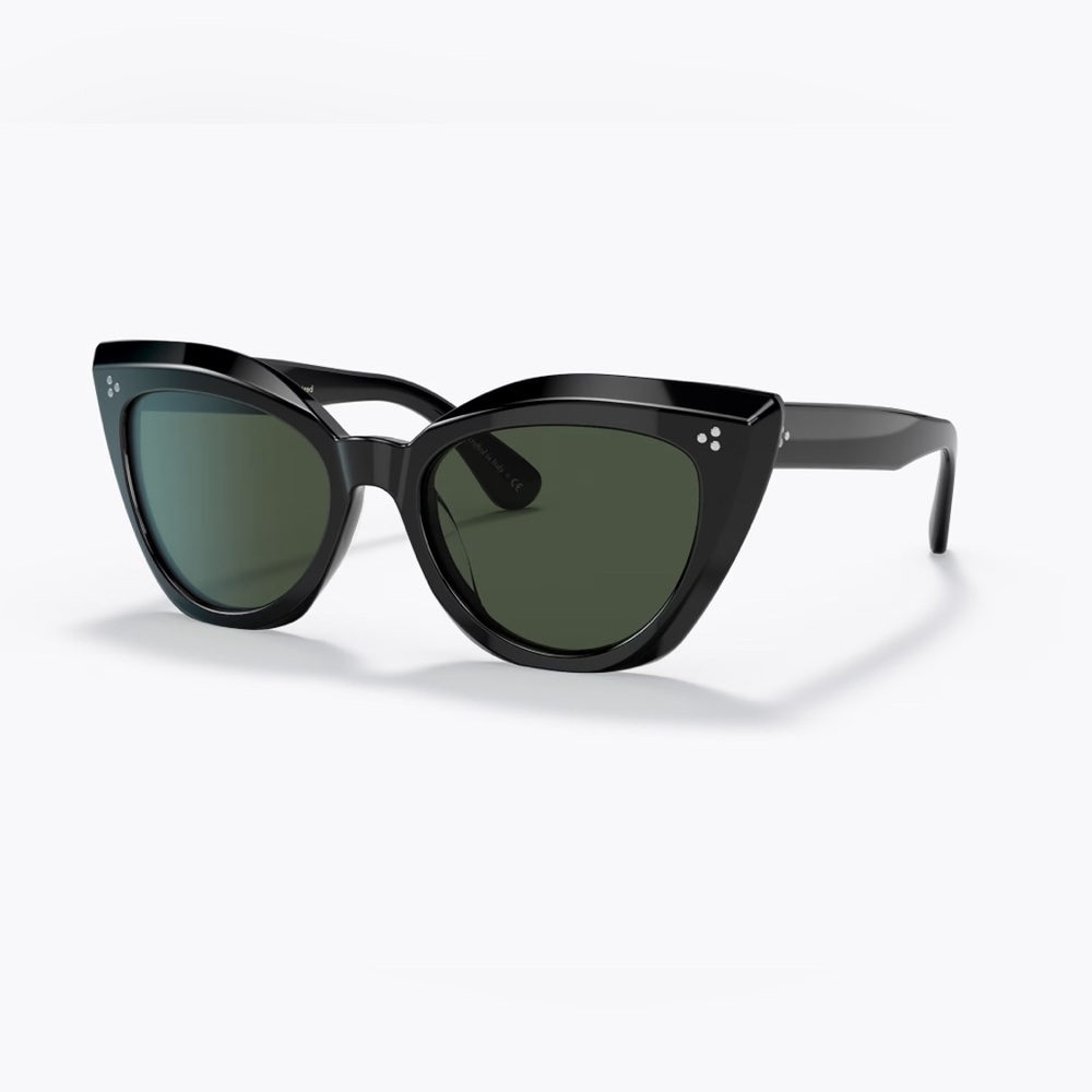 oliver peoples Laiya new Black Polarized chic cat-eye